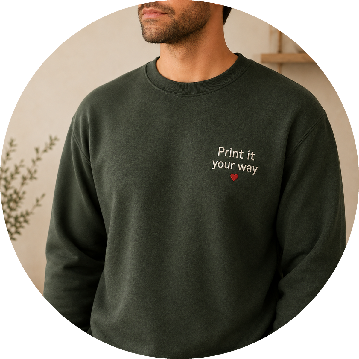 Personalized Men's Embroidery
