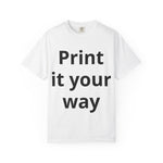 T-Shirt Personalizável Unissexo