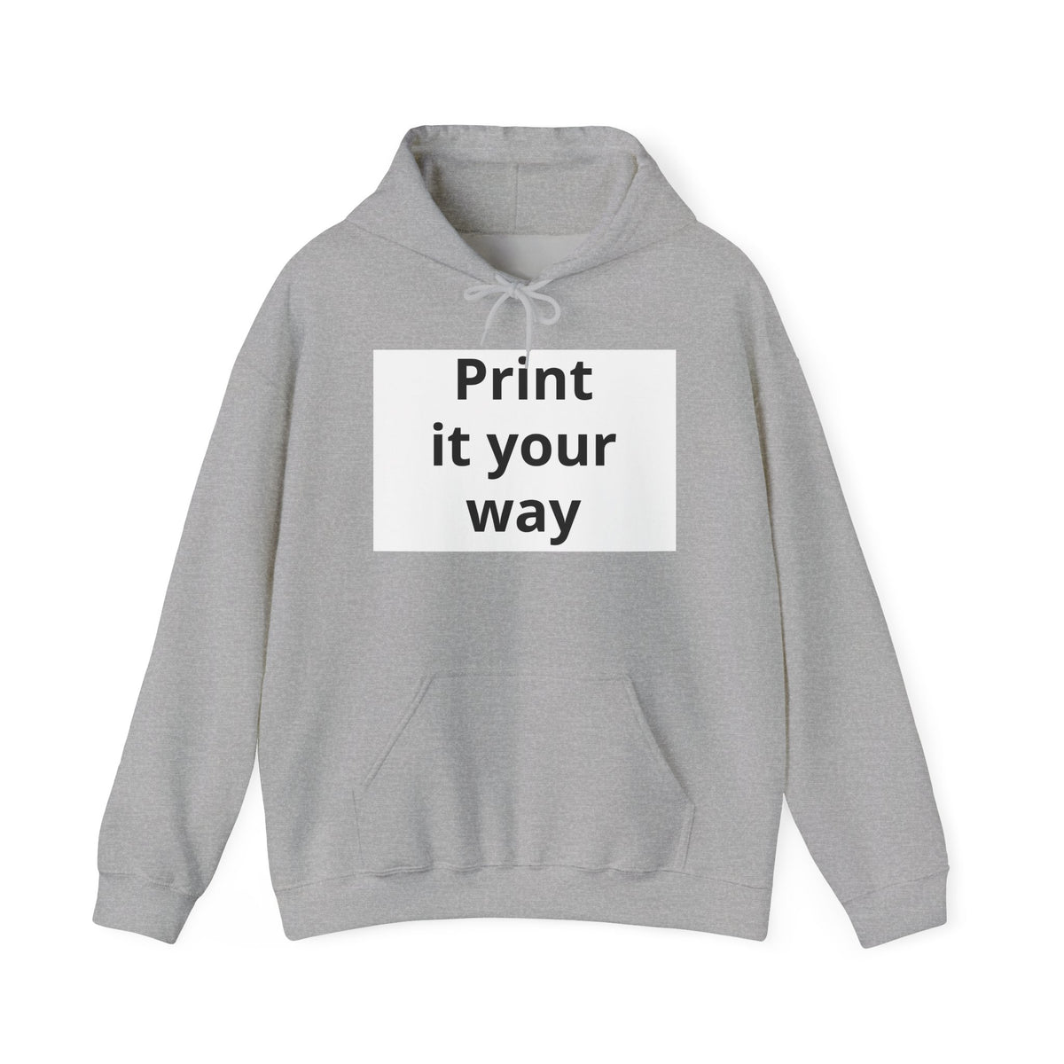 Hoodie Branco Personalizável