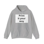 Hoodie Branco Personalizável