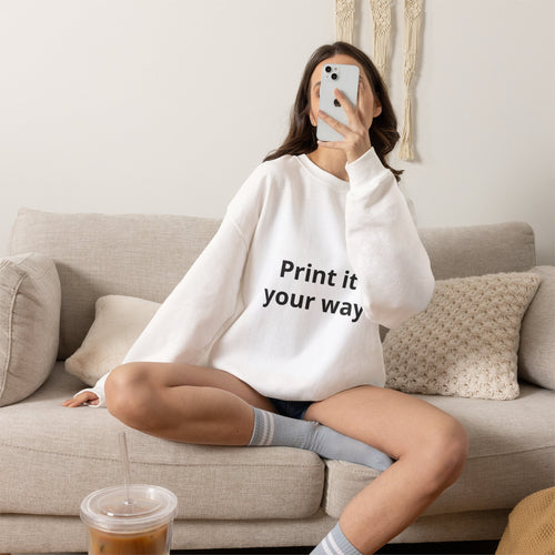 Customizable Crewneck Sweatshirt