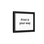 Quadro em Tela Personalizável com Moldura