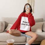 Sweatshirt de Gola Redonda Personalizável