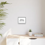 Quadro em Tela Personalizável com Moldura