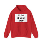 Hoodie Branco Personalizável
