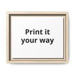 Quadro em Tela Personalizável com Moldura