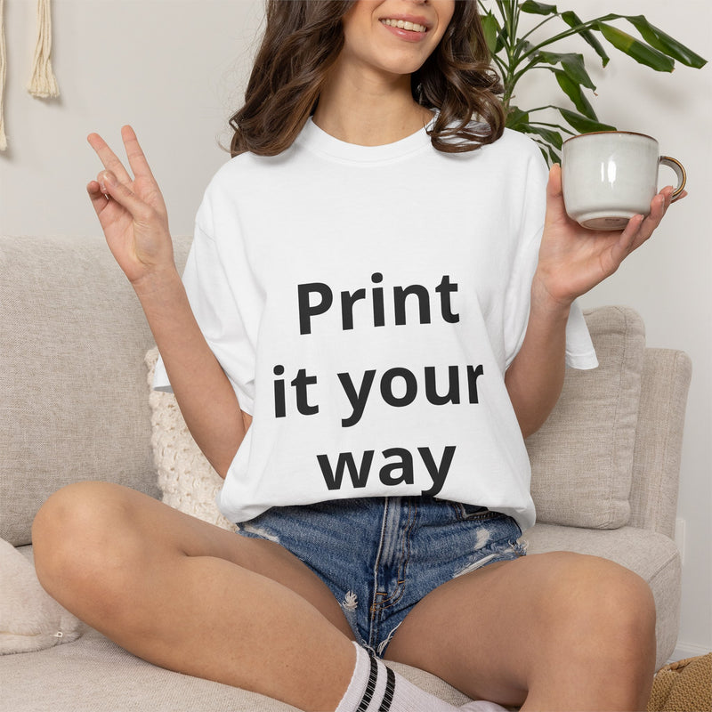 T-Shirt Personalizável Comfort Colors