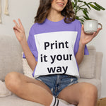 T-Shirt Personalizável Comfort Colors