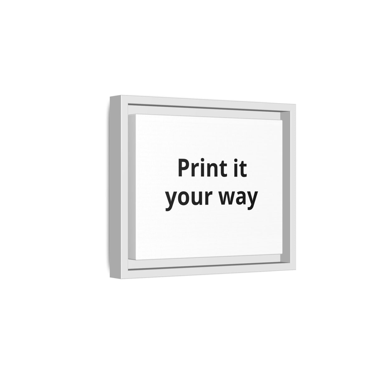 Quadro em Tela Personalizável com Moldura