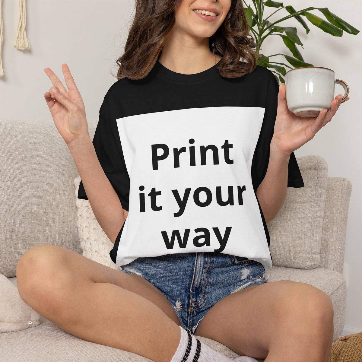 T-Shirt Personalizável Comfort Colors
