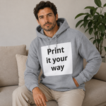 Hoodie Branco Personalizável