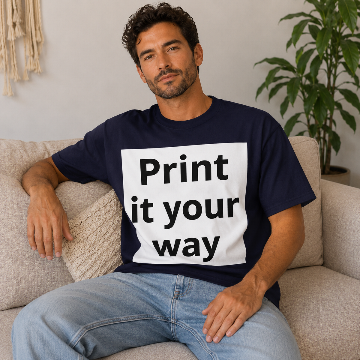 T-Shirt Personalizável Unissexo