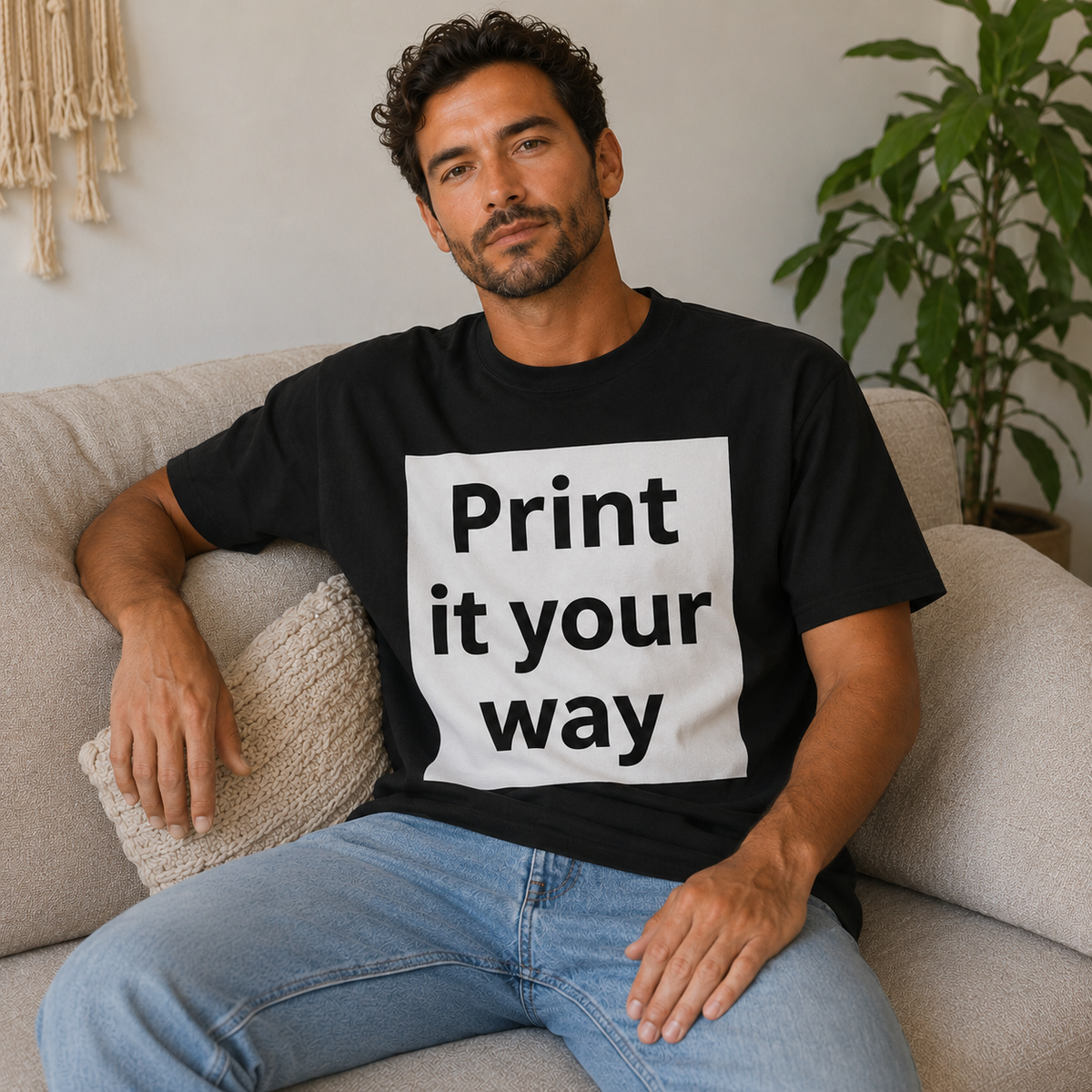 T-Shirt Personalizável Unissexo