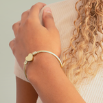 Pulseira Cuff Personalizável com Coração