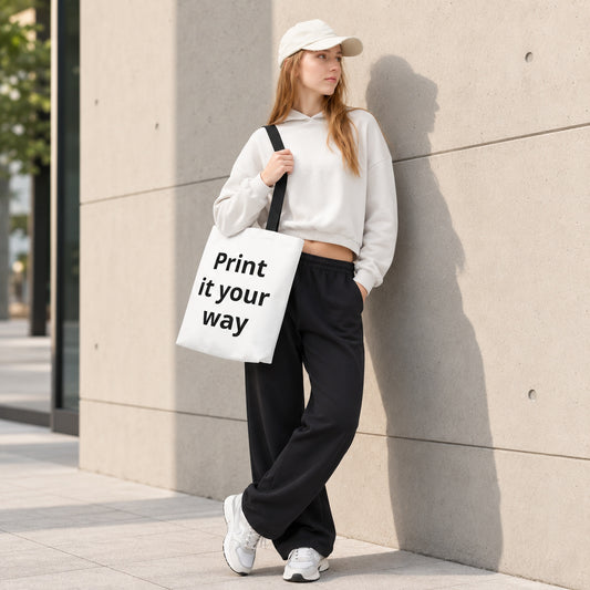 Tote Bag Personalizável com Impressão Integral